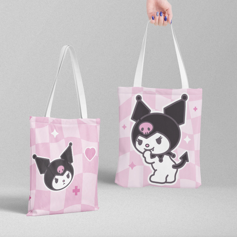 Kuromi anime bag