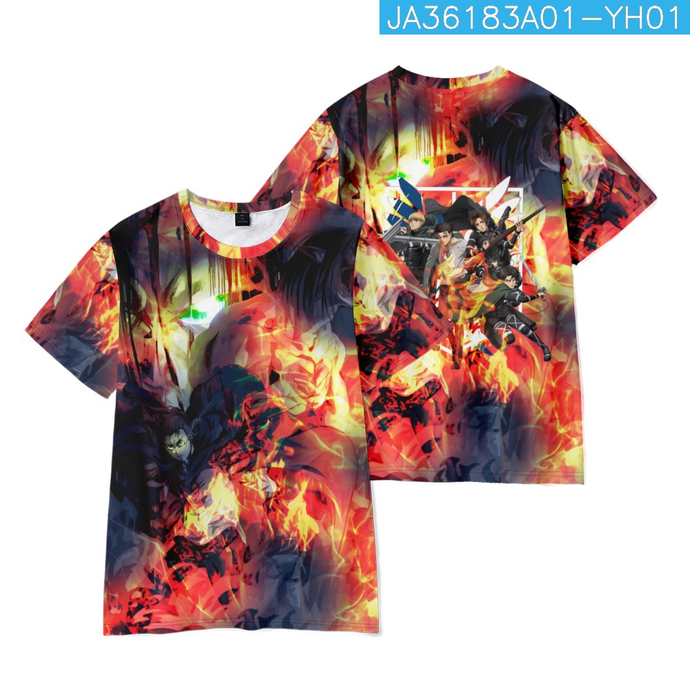 Attack On Titan anime T-shirt