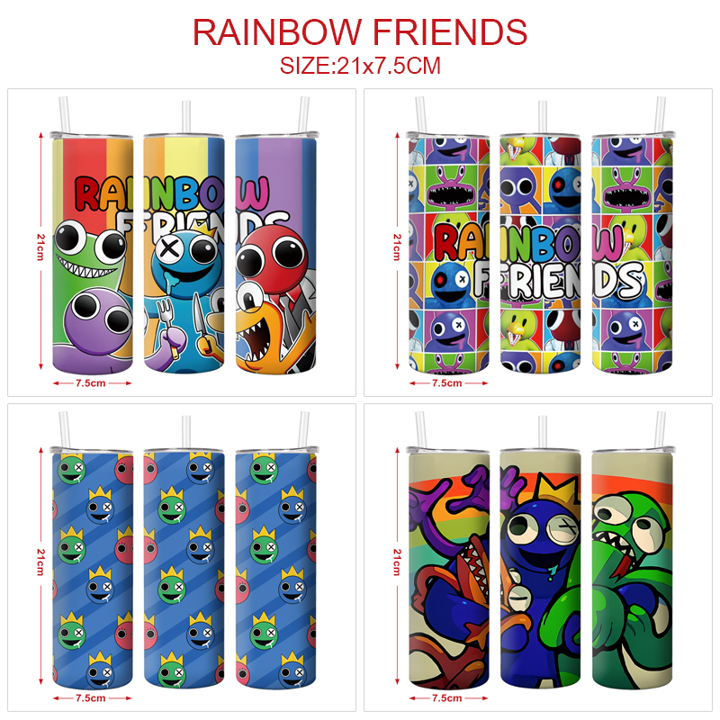 rainbow friends anime vacuum cup