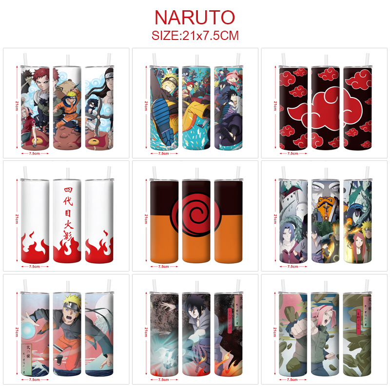 Naruto anime vacuum cup