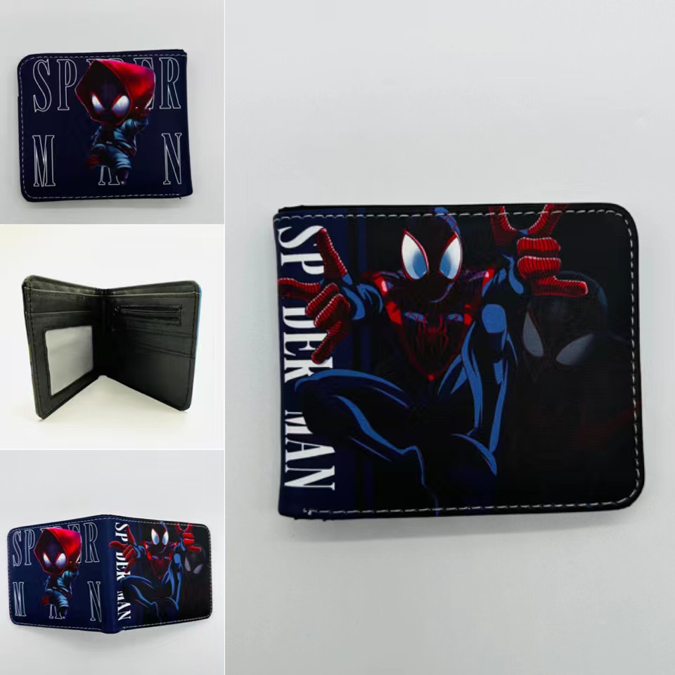 spider man anime wallet