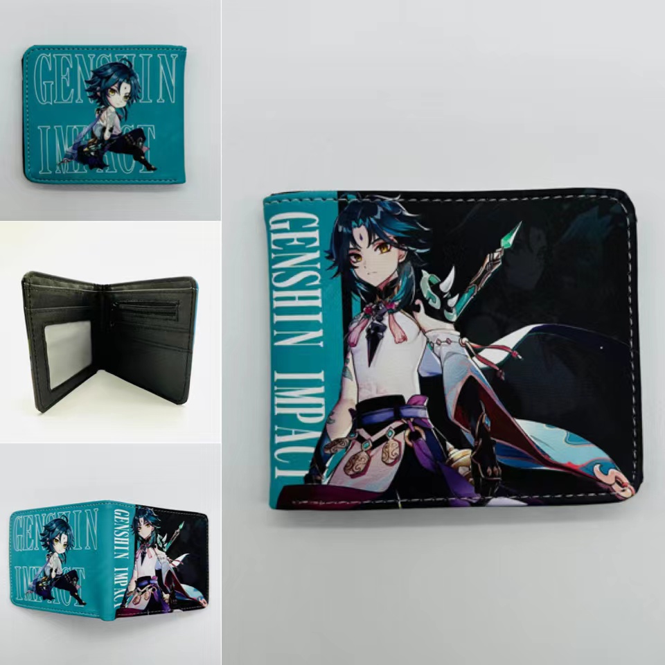 Genshin Impact anime wallet