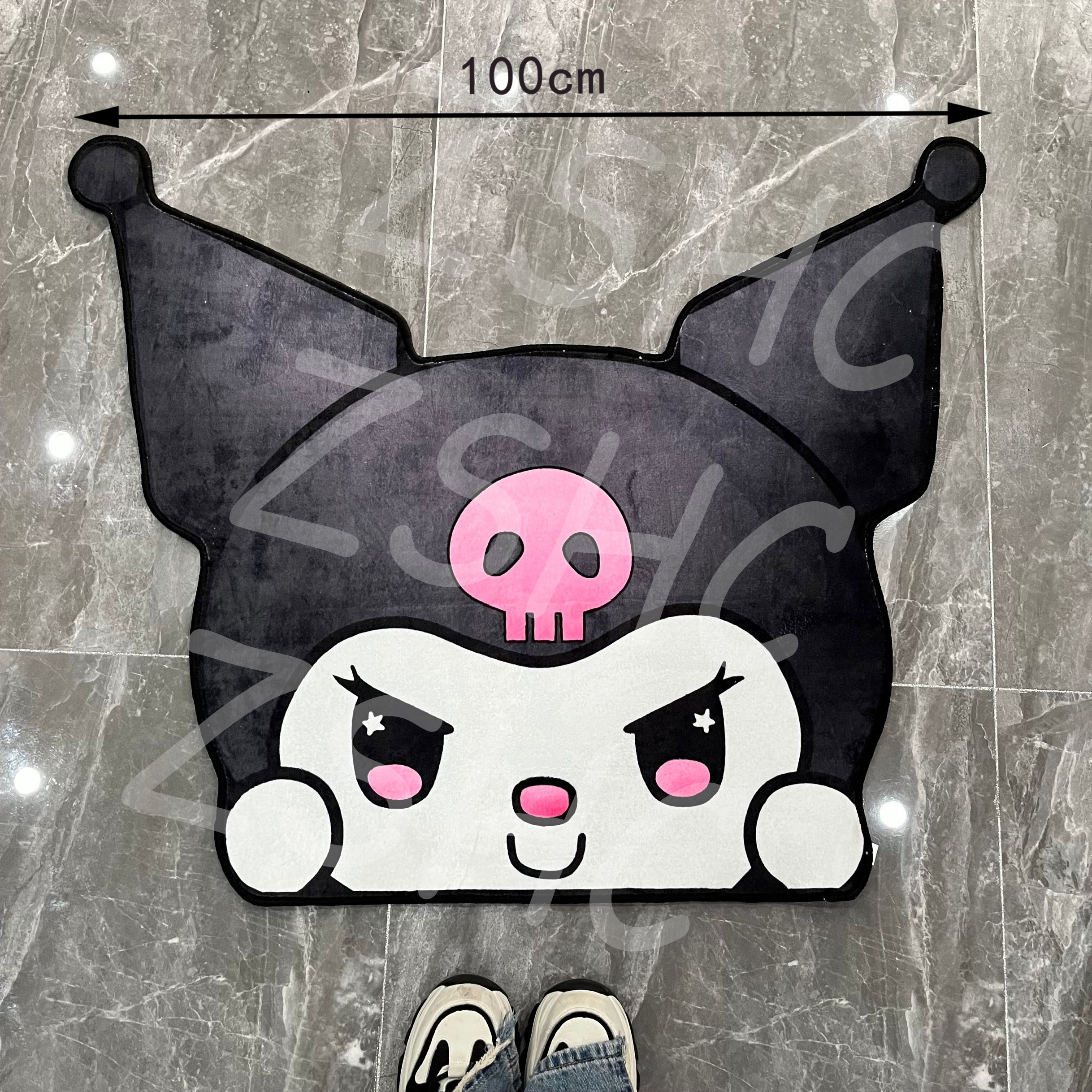 Kuromi anime carpet 100cm