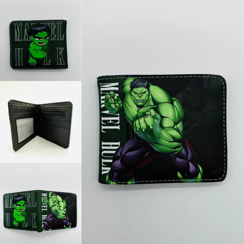 Superhero anime wallet