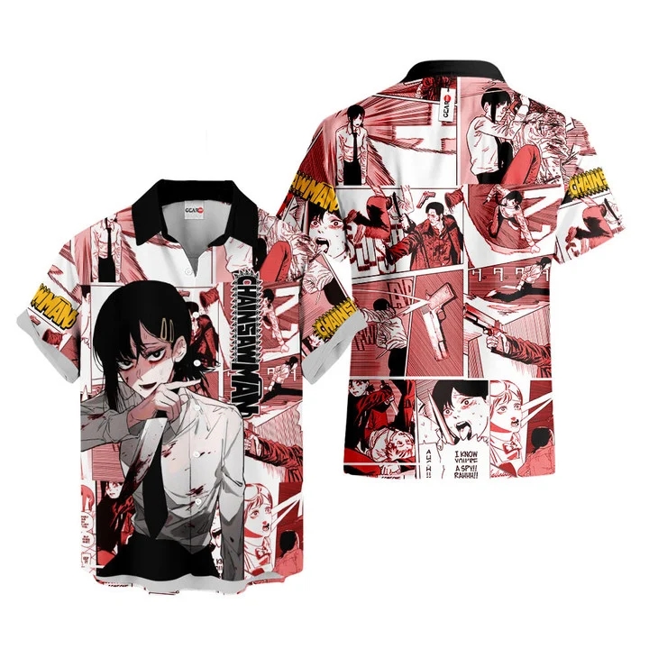 chainsaw man anime T-shirt