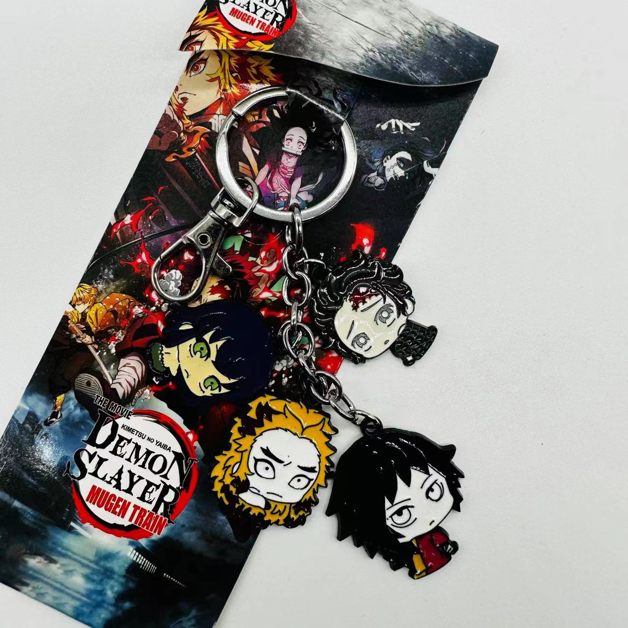 demon slayer kimets anime keychain