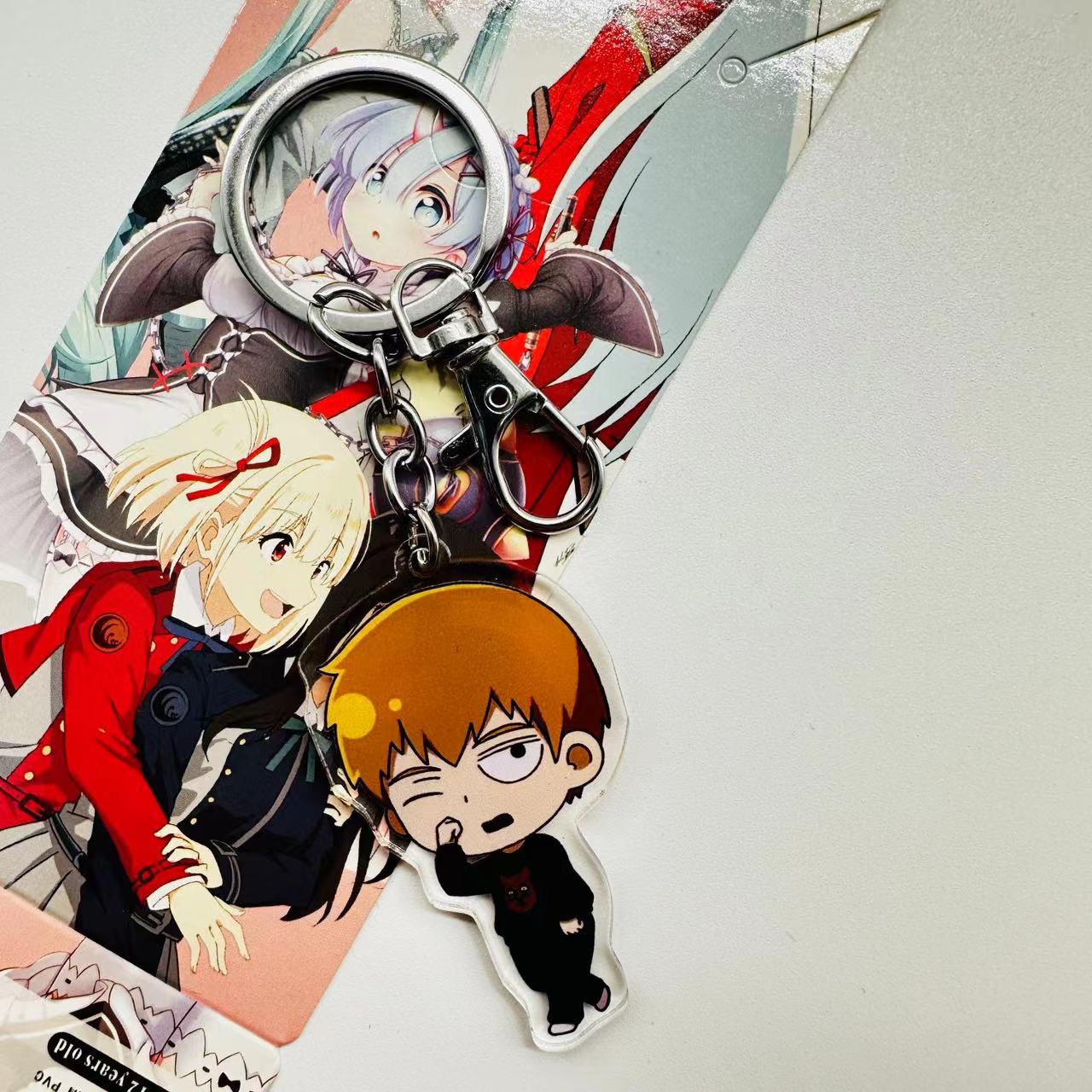 Mob Psycho 100 anime keychain