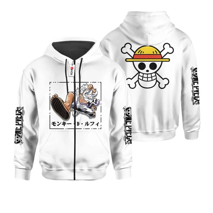 One piece anime hoodie