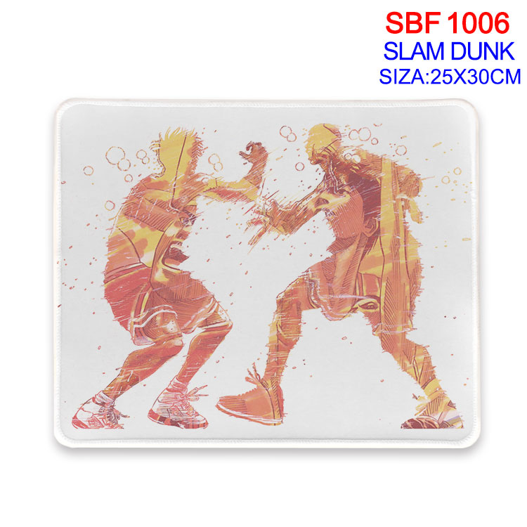 Slam dunk anime Mouse pad 25*30cm