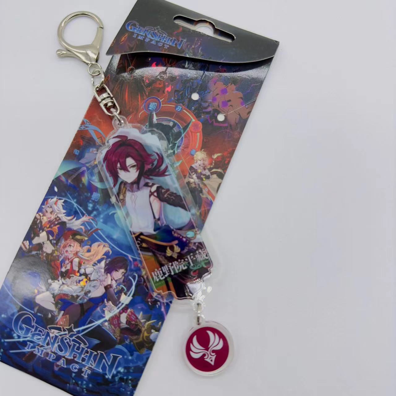 Genshin Impact anime keychain