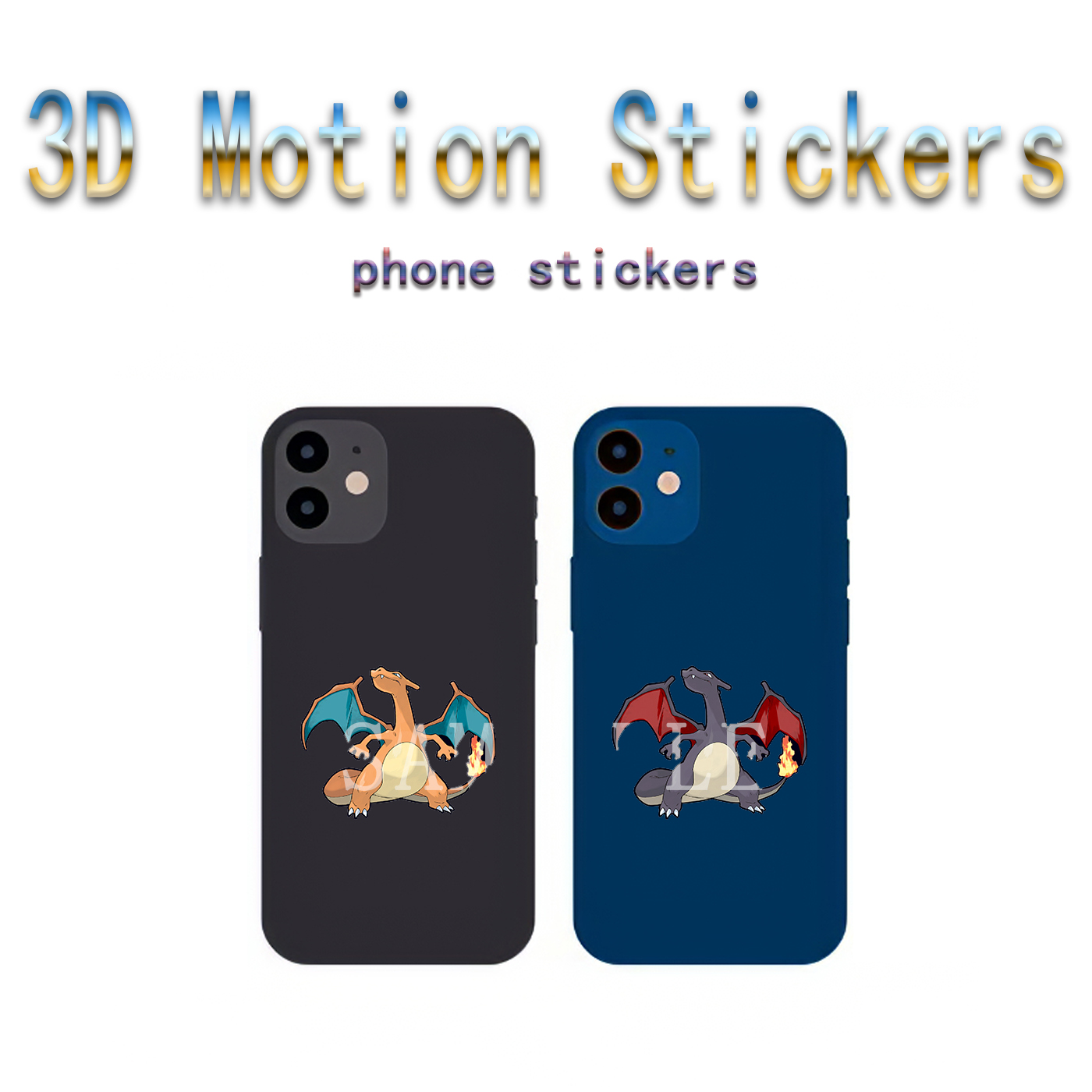 Pokemon anime 3d sticker price for 10 pcs