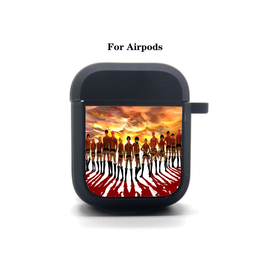 Attack On Titan anime AirPods Pro/iPhone Wireless Bluetooth Headphone Case