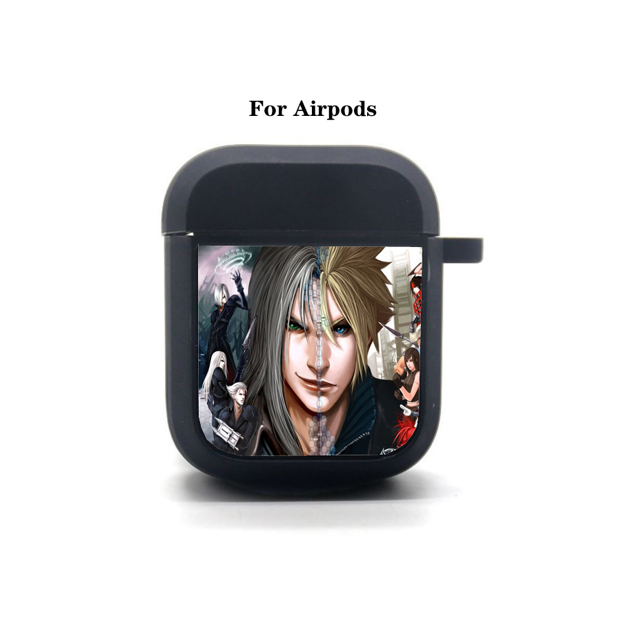 final fantasy anime AirPods Pro/iPhone Wireless Bluetooth Headphone Case