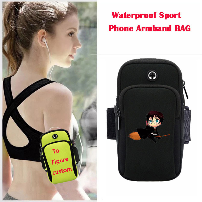 Harry Potter anime wateroof sport phone armband bag