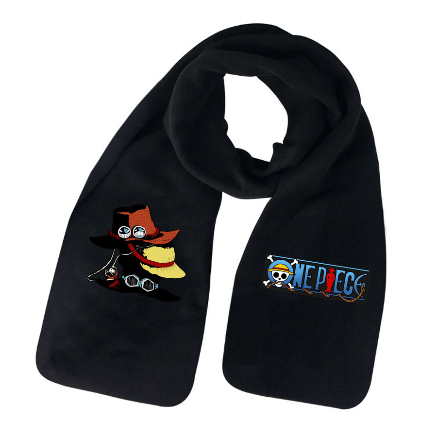 One piece anime scarf