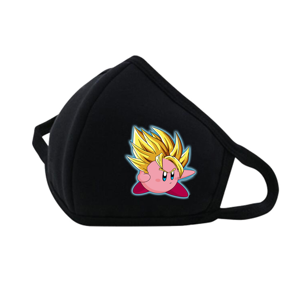 Kirby anime winter thermal mask