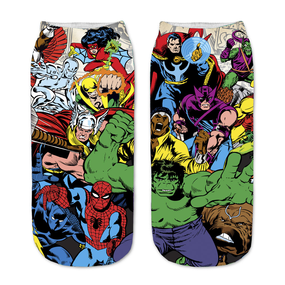 Avengers anime socks