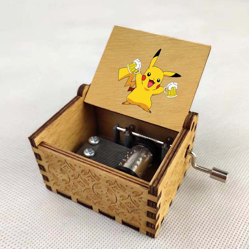 Pokemon anime hand operated music box