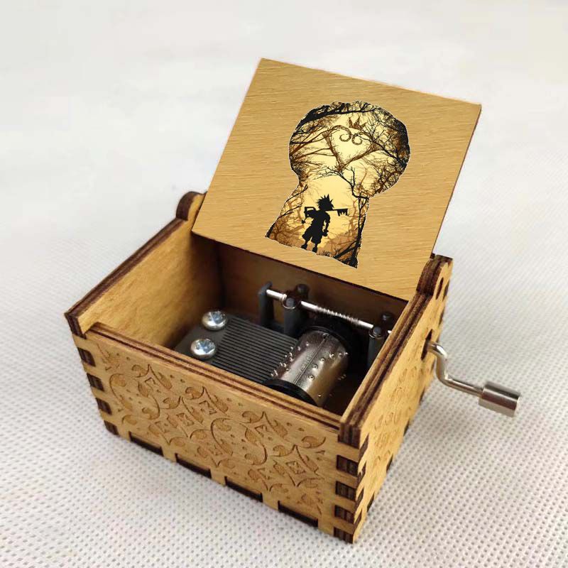 Kingdom Hearts anime hand operated music box
