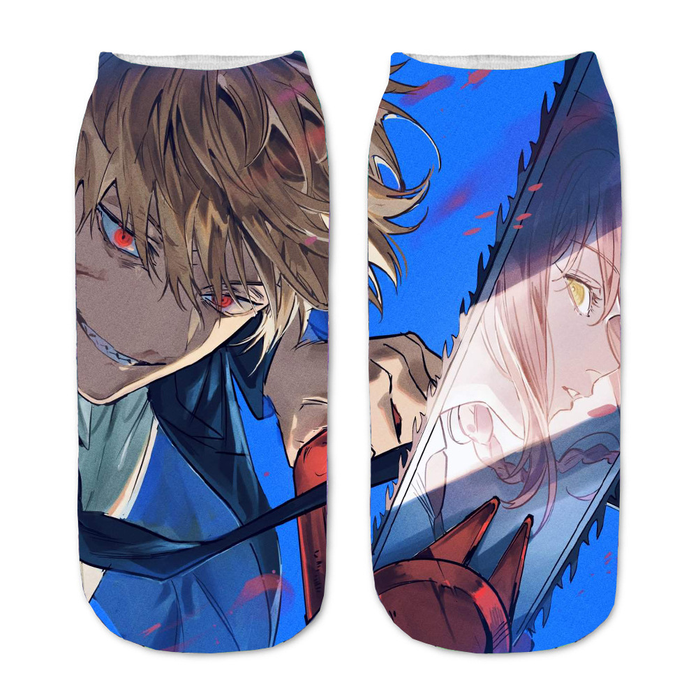 chainsaw man anime socks