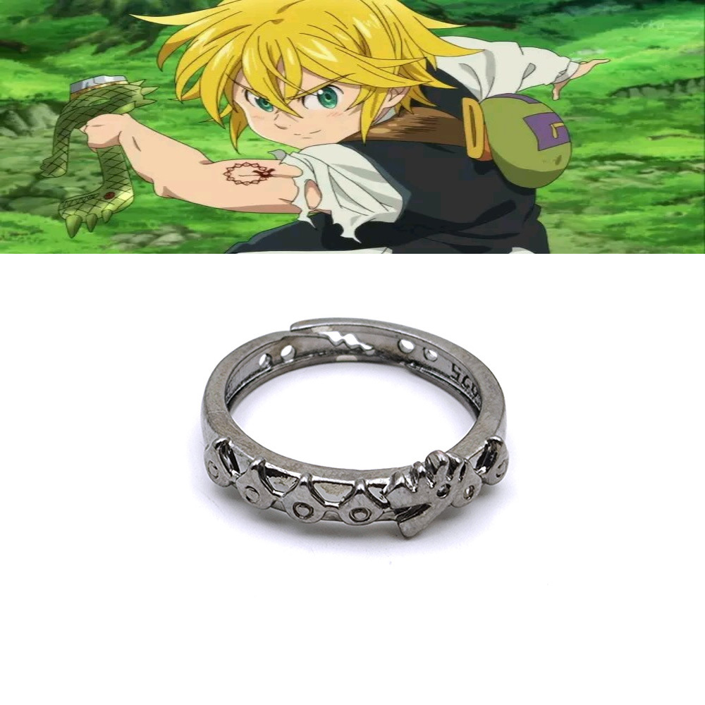 seven deadly sins anime ring