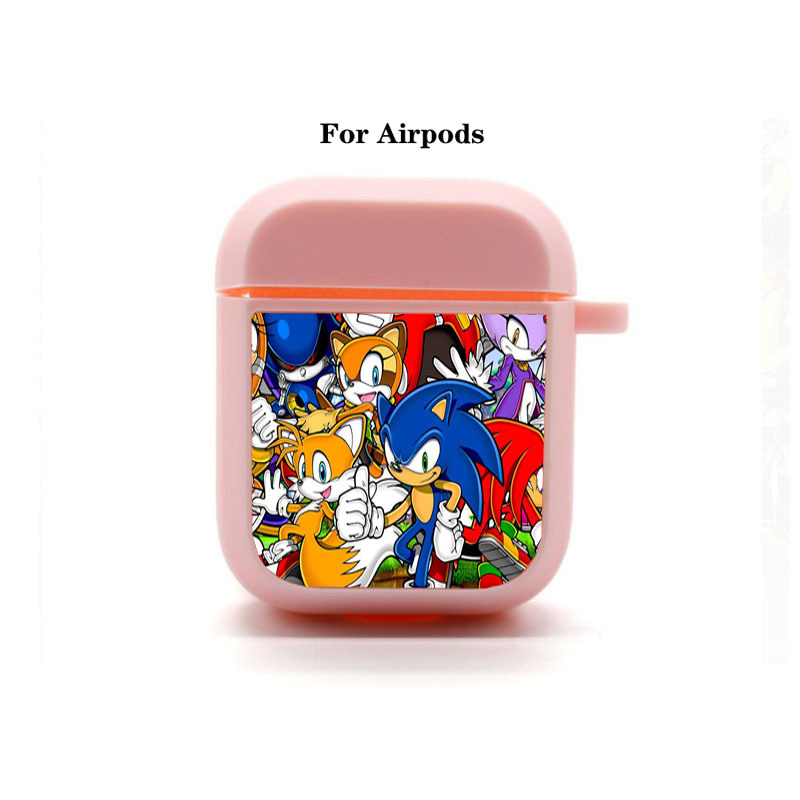 Sonic anime AirPods Pro/iPhone Wireless Bluetooth Headphone Case