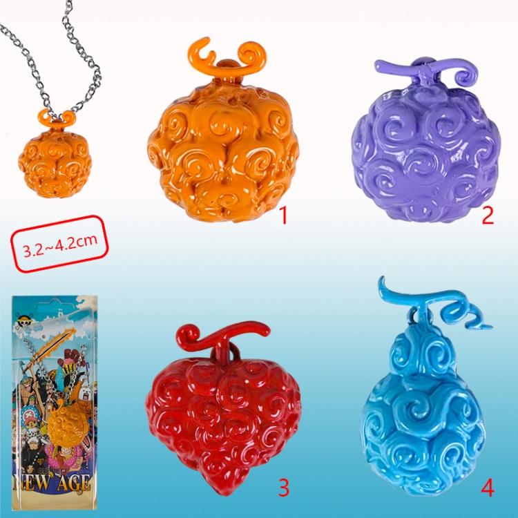 One piece anime necklace