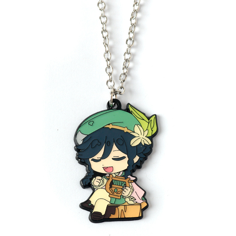 Genshin Impact anime necklace