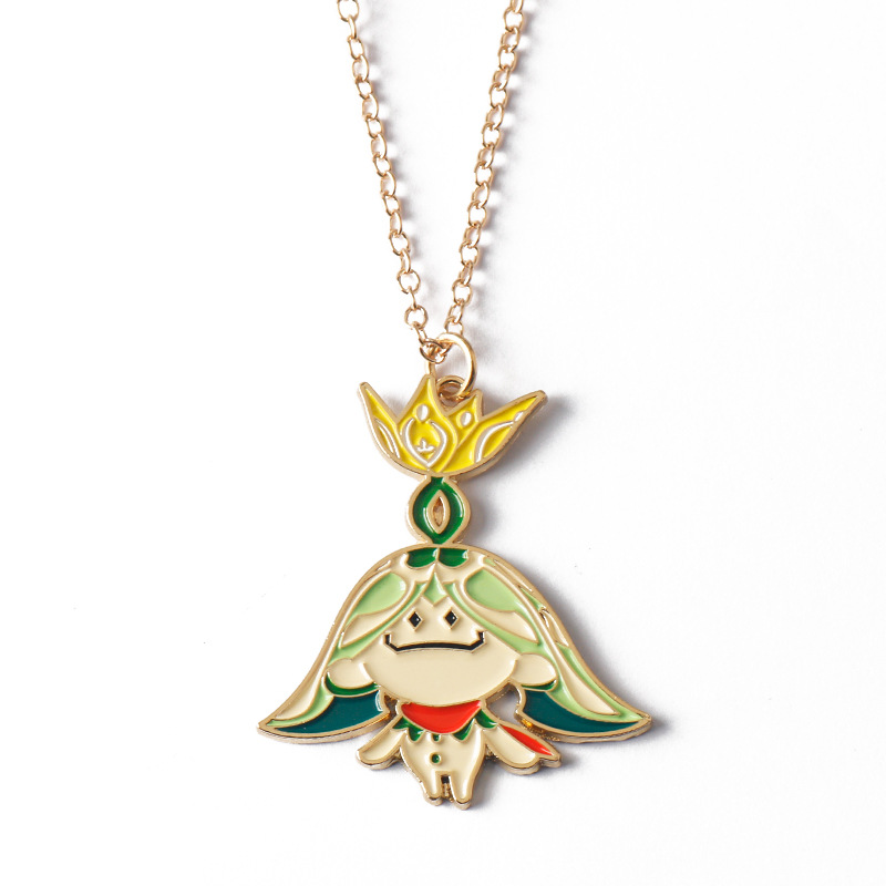 Genshin Impact anime necklace