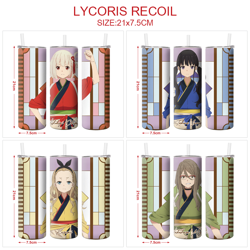 Lycoris Recoil  anime vacuum cup