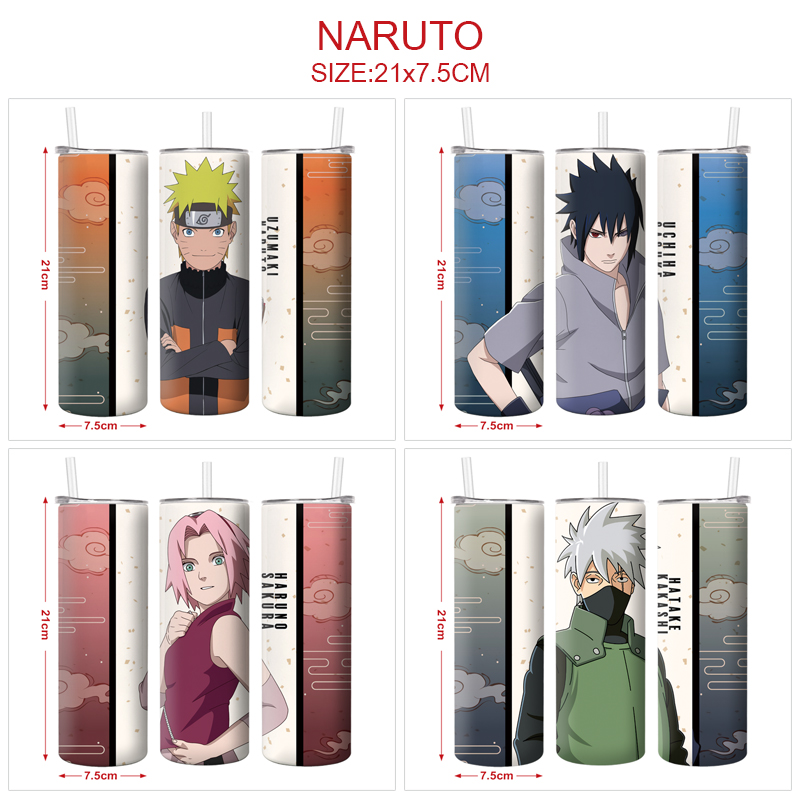 Naruto anime vacuum cup