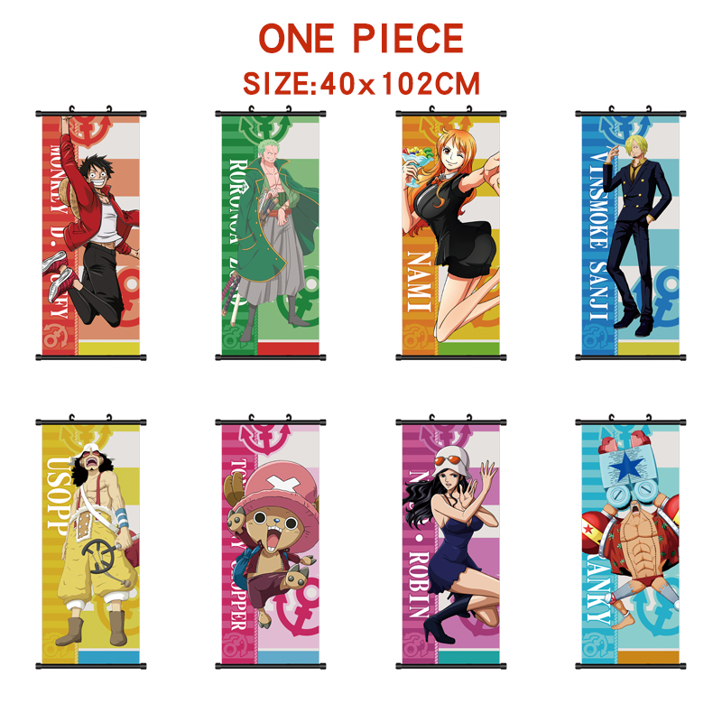 One piece anime wallscroll 40*102cm