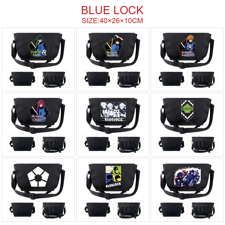 Blue Lock anime messenger bag 40*26*10cm