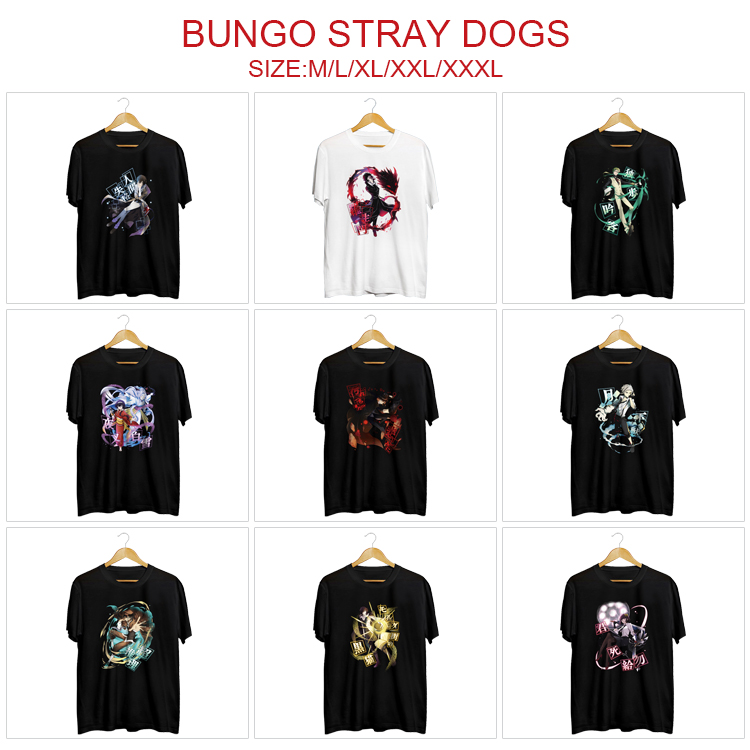 Bungo Stray Dogs anime T-shirt