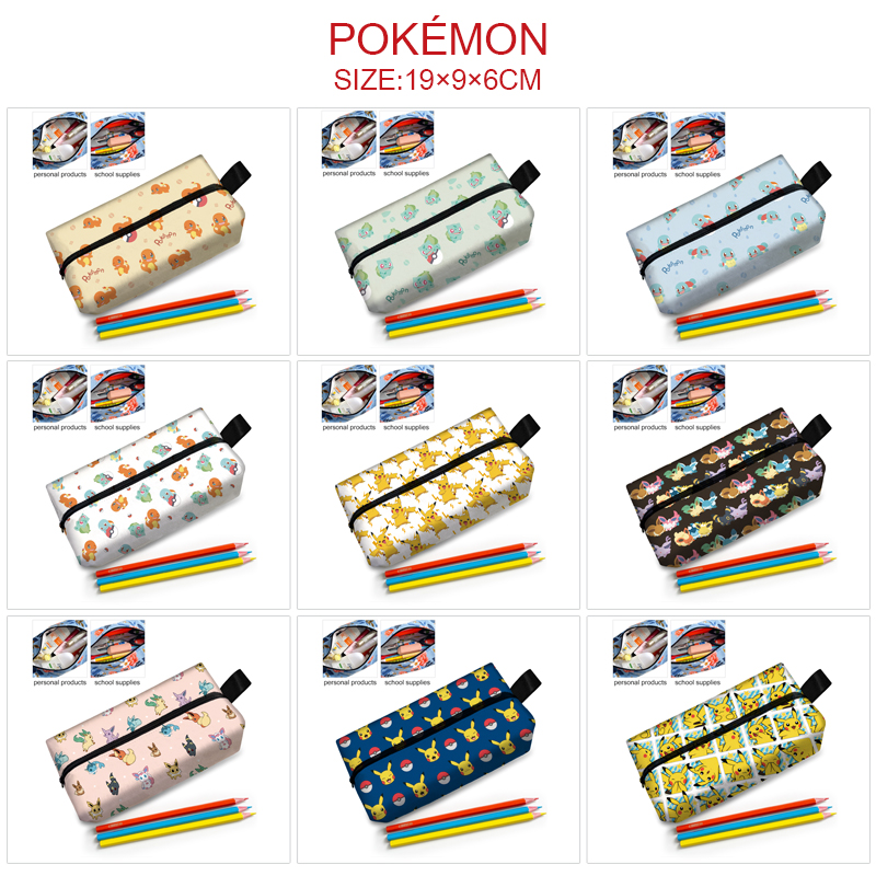 Pokemon anime cosmetic bag 19*9*6cm