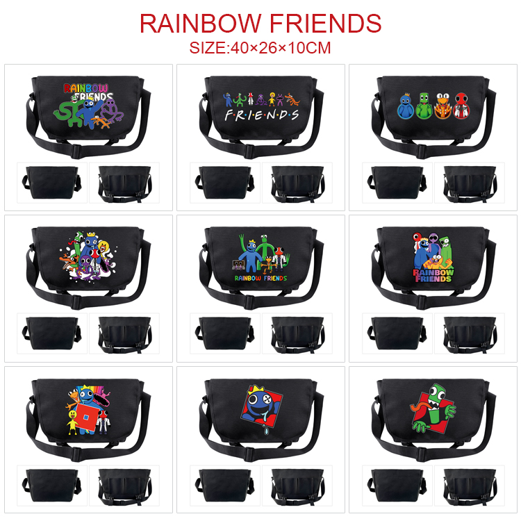 rainbow friends anime messenger bag 40*26*10cm