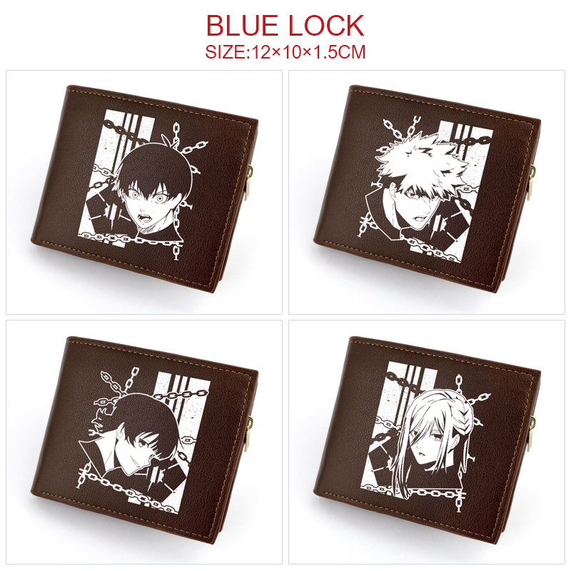 Blue Lock anime wallet 12*10*1.5cm