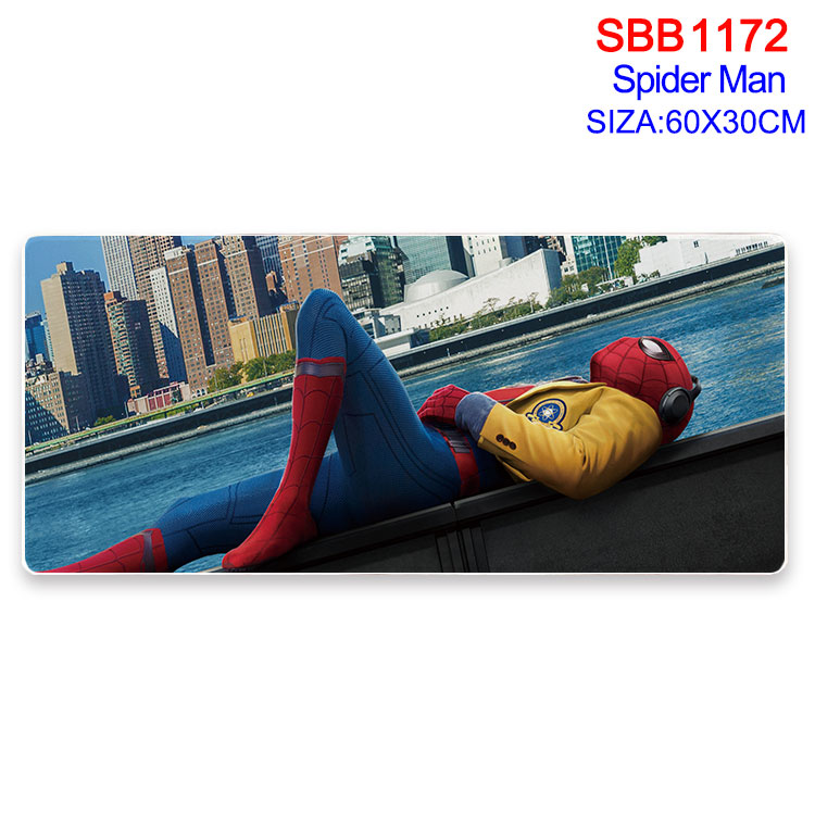 spider man anime Mouse pad 60*30cm