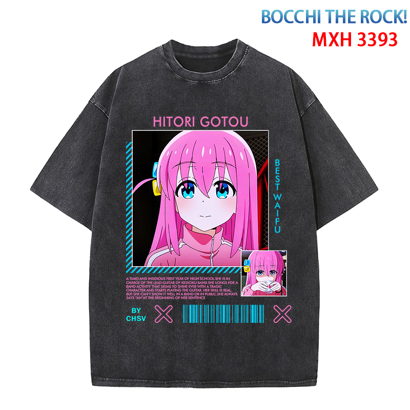 Bocchi the rock anime T-shirt