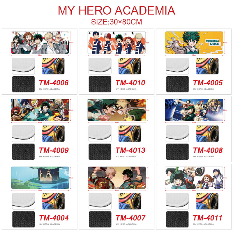 My Hero Academia anime Mouse pad 30*80cm