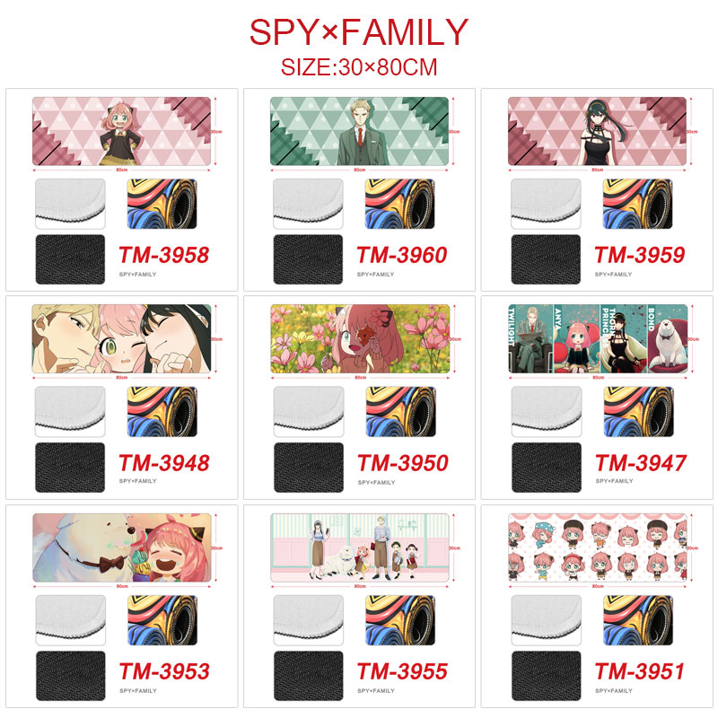 SPY×FAMILY anime Mouse pad 30*80cm