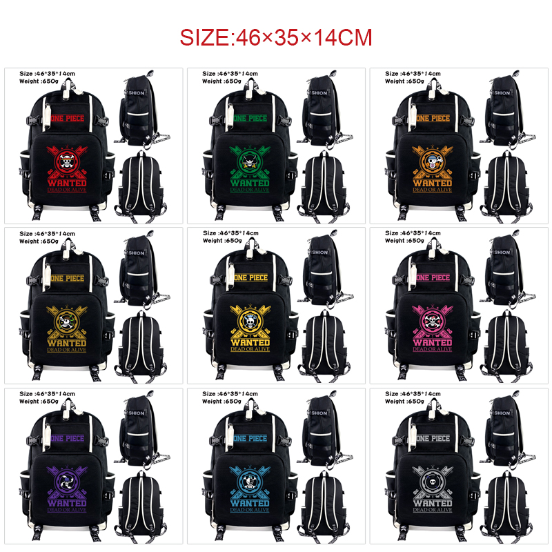 One piece anime Backpack bag