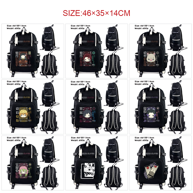 demon slayer kimets anime Backpack bag