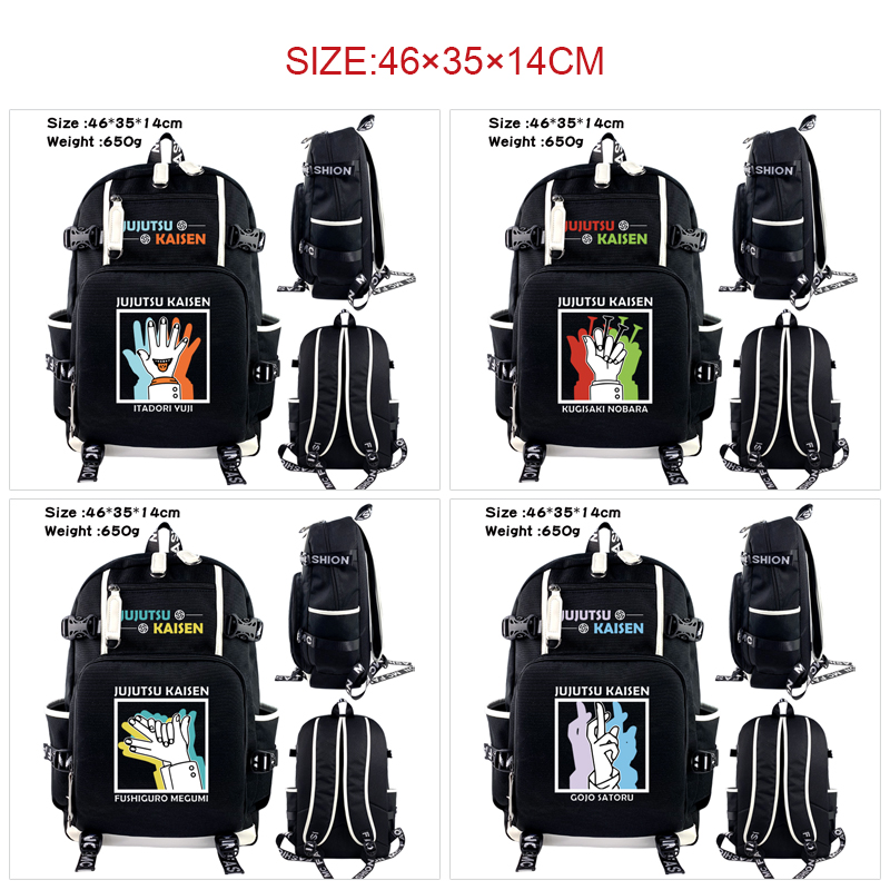 Jujutsu Kaisen anime Backpack bag