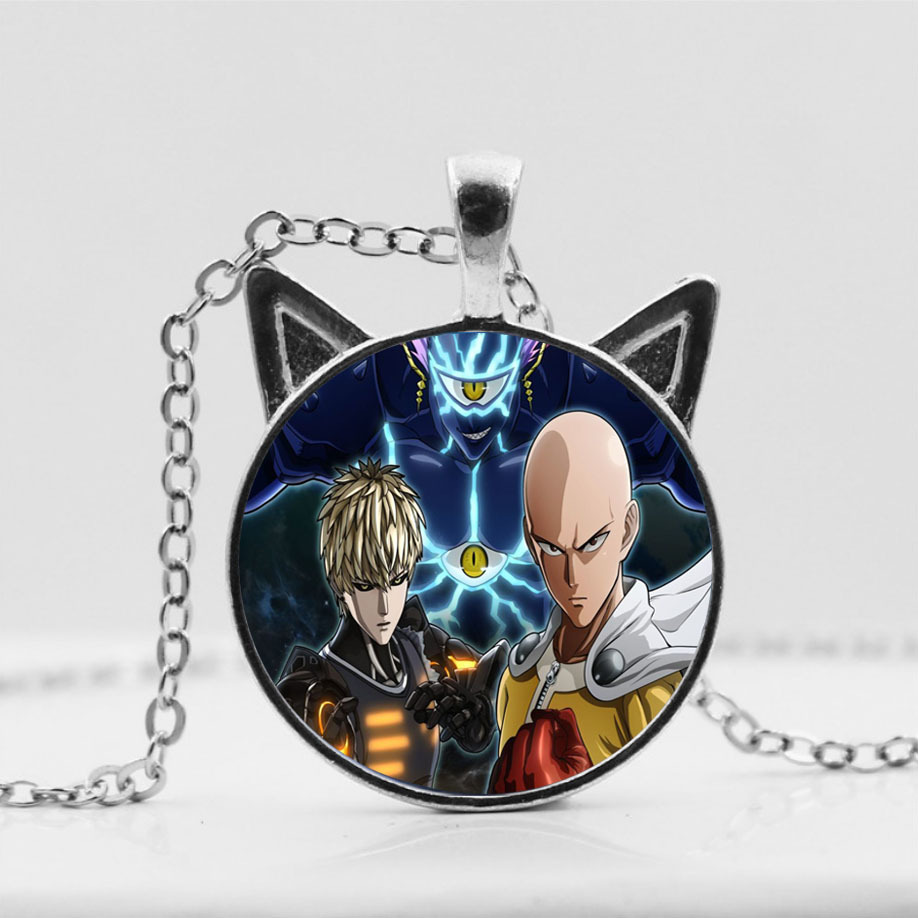 One Punch Man anime necklace