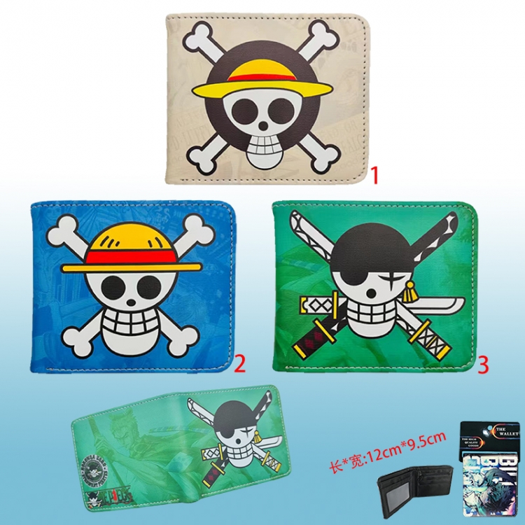 One piece anime wallet