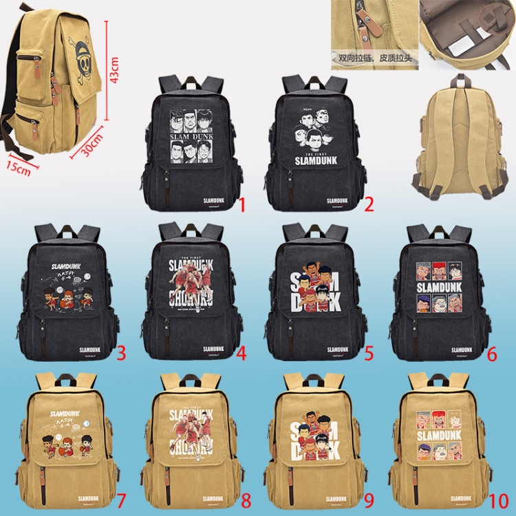 Slam dunk anime backpack