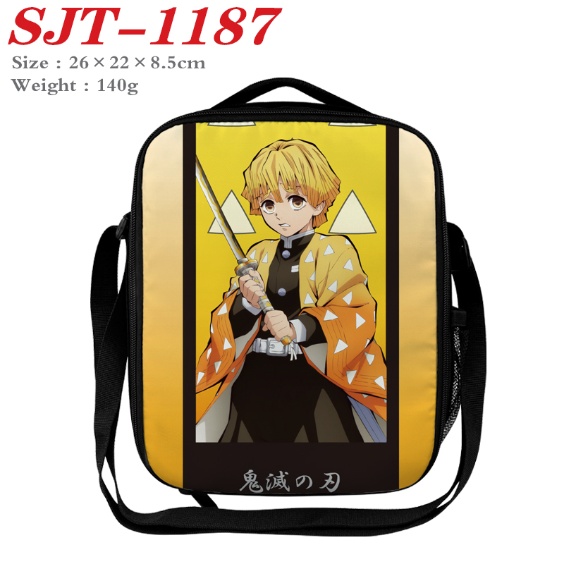 demon slayer kimets anime lunch bag