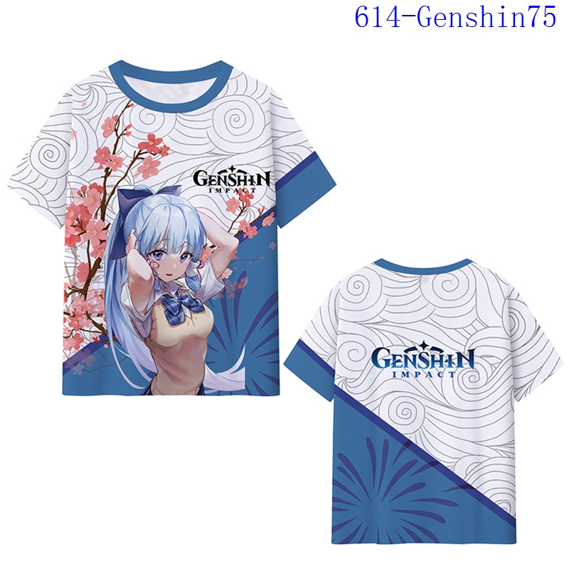 Genshin Impact anime T-shirt