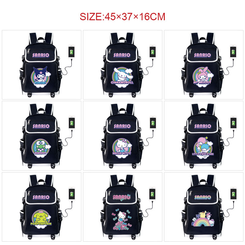 Kuromi anime Backpack bag